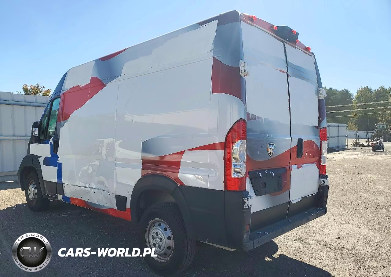 2021 Ram Promaster 1500 Delivery Van VIN:3C6LRVBG9ME543524 - 2