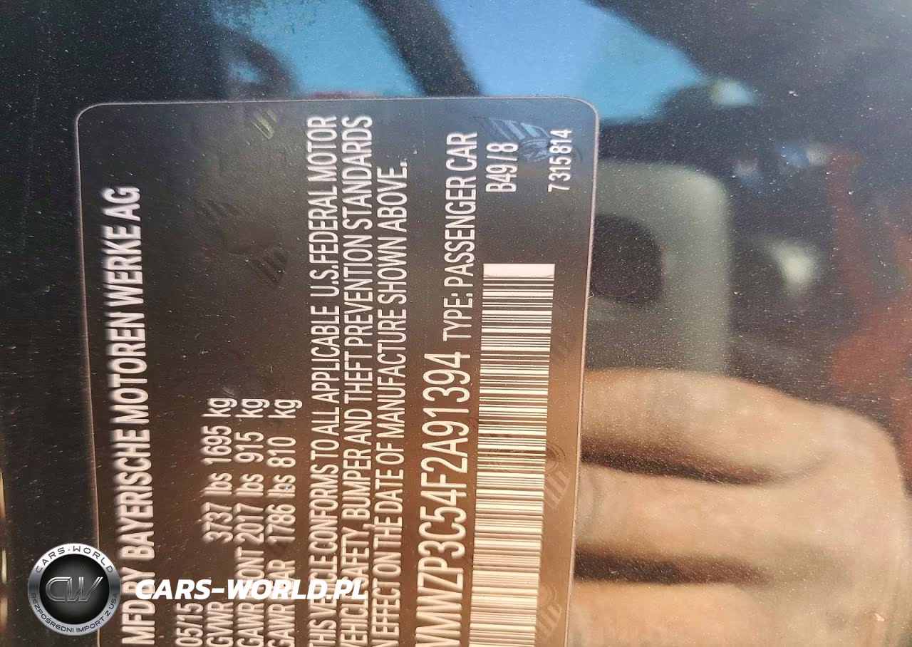 2015 Mini Cooper S VIN:WMWZP3C54F2A91394 - 12