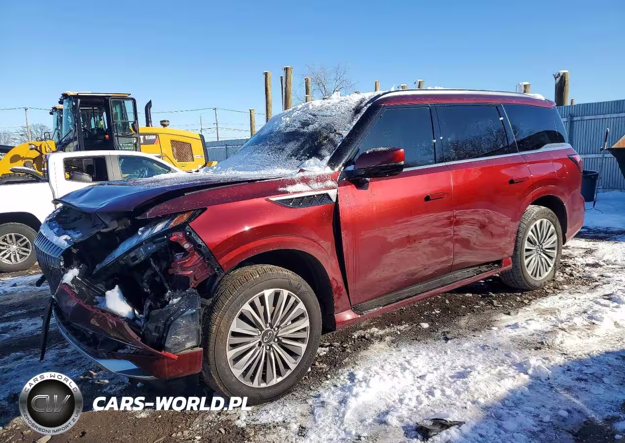 2025 Infiniti Qx80 Sensory
