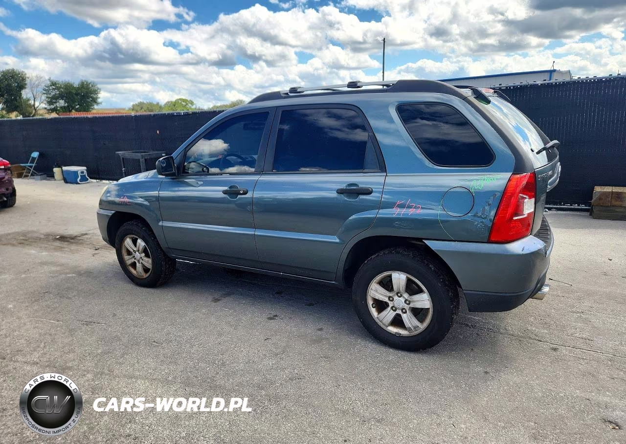 2009 Kia Sportage Lx VIN:KNDJF724597630144 - 2
