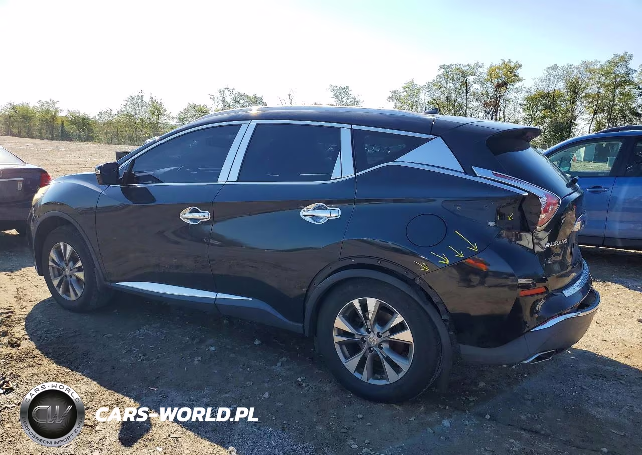 2015 Nissan Murano Sl VIN:5N1AZ2MH4FN213675 - 2