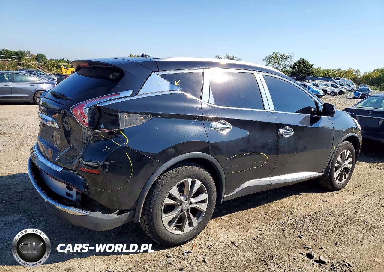 2015 Nissan Murano Sl VIN:5N1AZ2MH4FN213675 - 3
