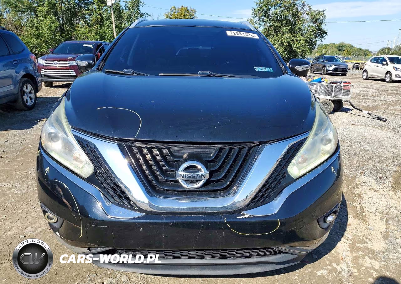 2015 Nissan Murano Sl VIN:5N1AZ2MH4FN213675 - 5