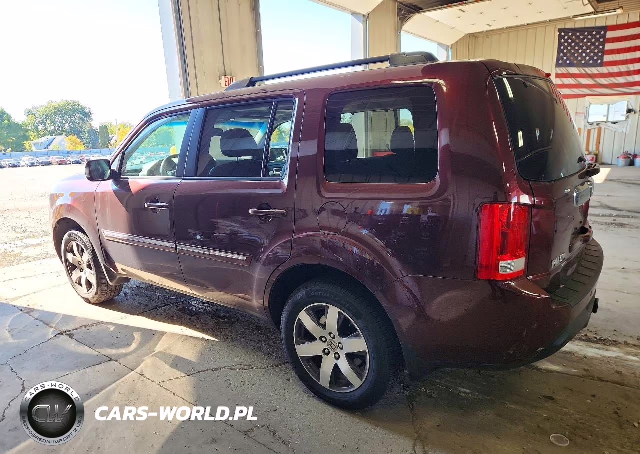 2012 Honda Pilot Touring VIN:5FNYF4H94CB070117 - 2