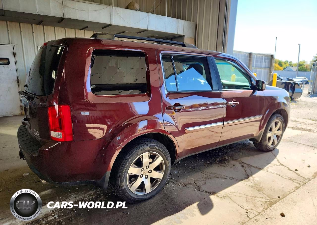 2012 Honda Pilot Touring VIN:5FNYF4H94CB070117 - 3