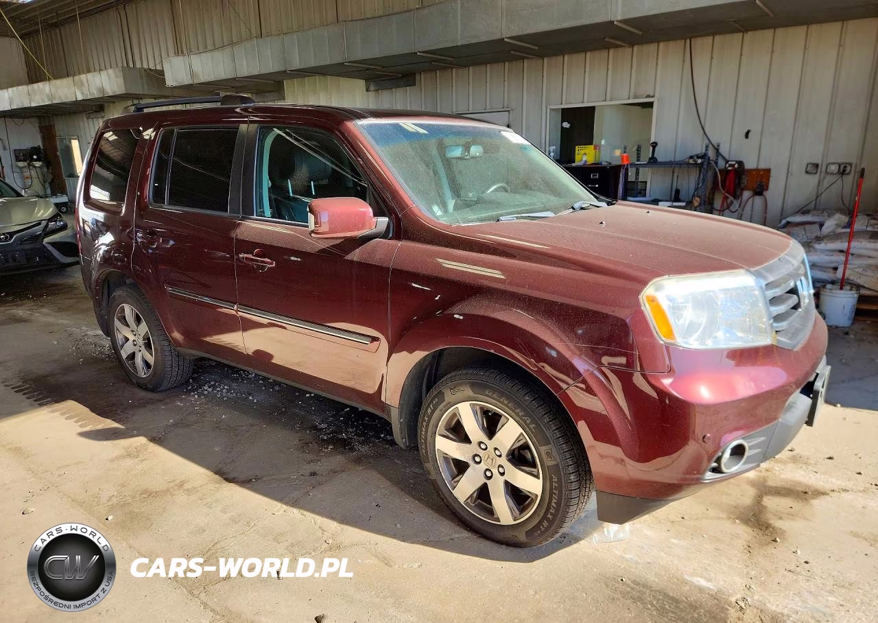 2012 Honda Pilot Touring VIN:5FNYF4H94CB070117 - 4