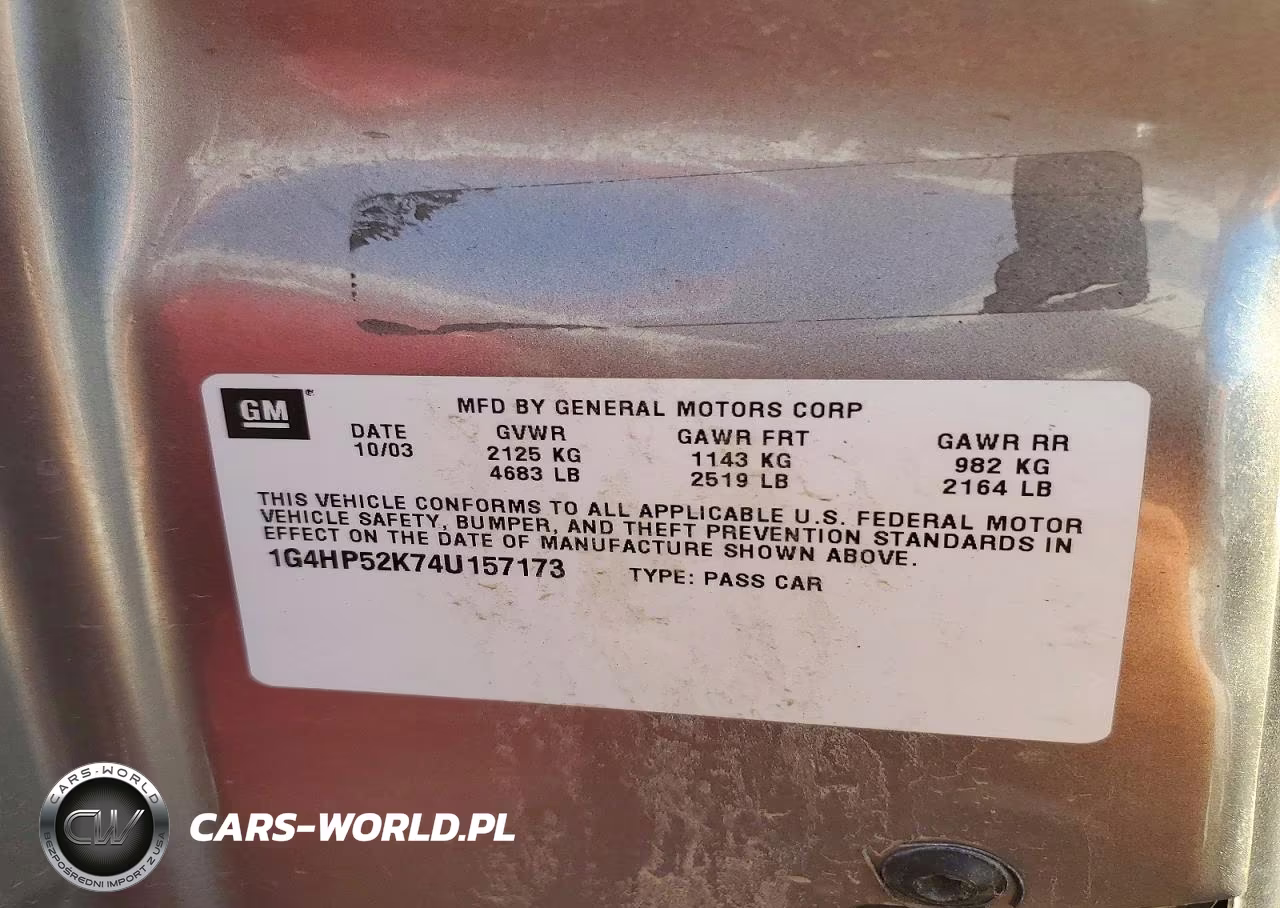 2004 Buick Lesabre Custom VIN:1G4HP52K74U157173 - 13