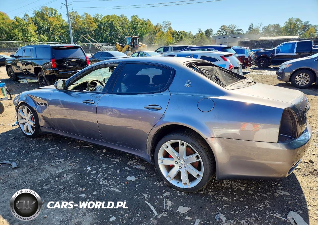 2012 Maserati Quattroporte S VIN:ZAM39JKA9C0066075 - 2