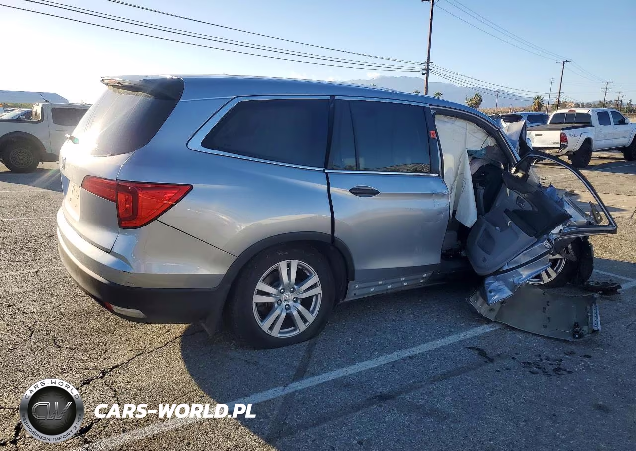 2016 Honda Pilot Lx VIN:5FNYF5H10GB031787 - 3