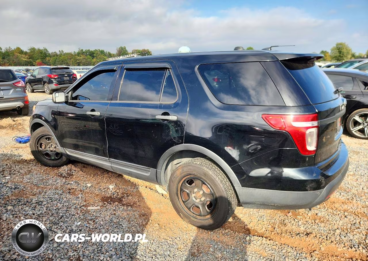 2015 Ford Explorer Police Interceptor VIN:1FM5K8AR8FGB61851 - 2