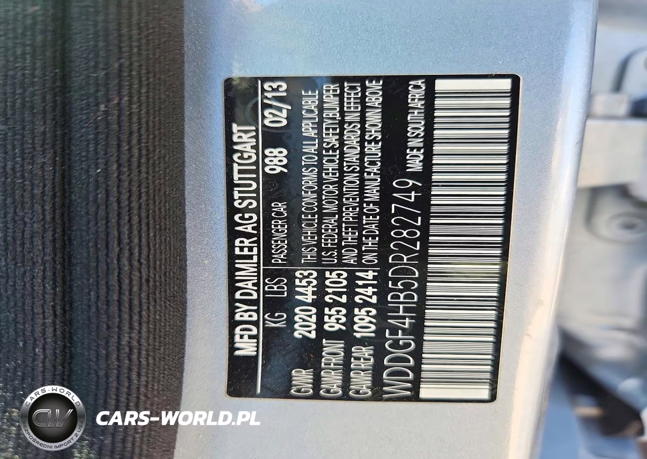 2013 Mercedes-Benz C 250 VIN:WDDGF4HB5DR282749 - 13