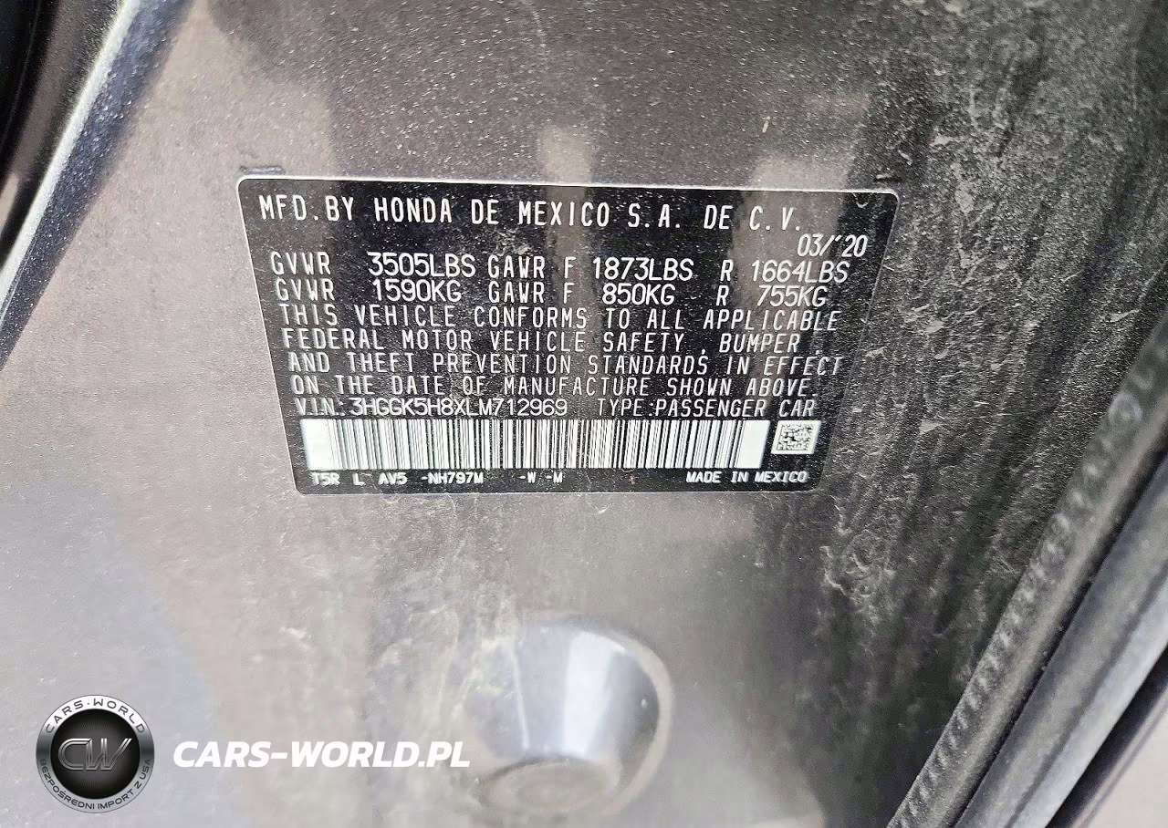 2020 Honda Fit Ex VIN:3HGGK5H8XLM712969 - 12