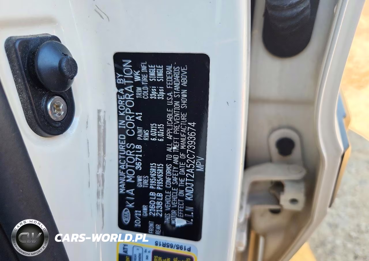 2012 Kia Soul Base VIN:KNDJT2A52C7393674 - 13