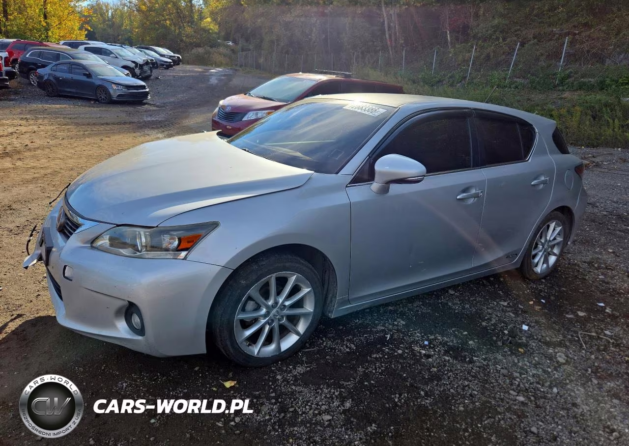 2012 Lexus Ct 200 VIN:JTHKD5BH0C2067654 - 1