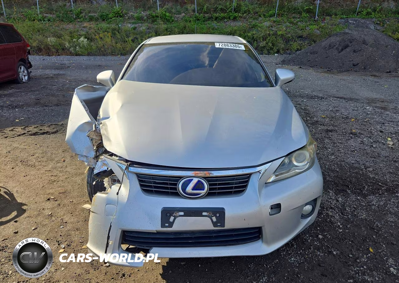2012 Lexus Ct 200 VIN:JTHKD5BH0C2067654 - 5