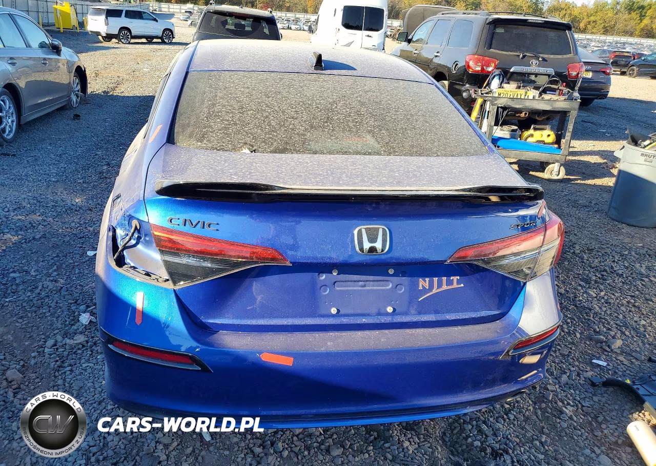 2022 Honda Civic Sport VIN:2HGFE2F55NH547411 - 6