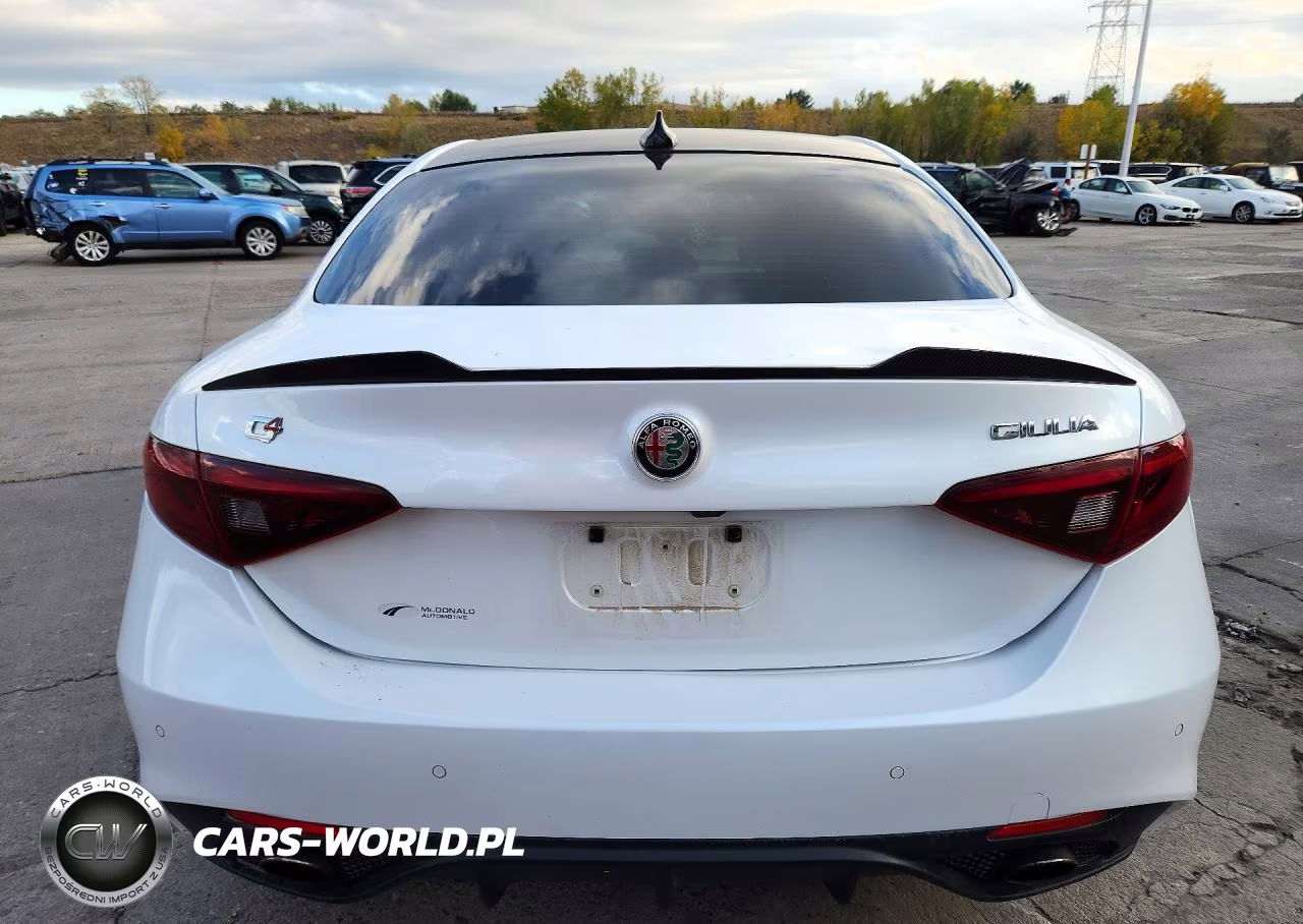 2018 Alfa Romeo Giulia Ti Q4 VIN:ZARFAEEN1J7592760 - 6
