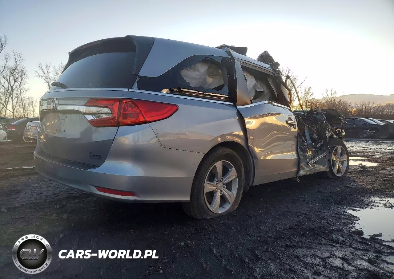 2018 Honda Odyssey Exl VIN:5FNRL6H79JB093459 - 3