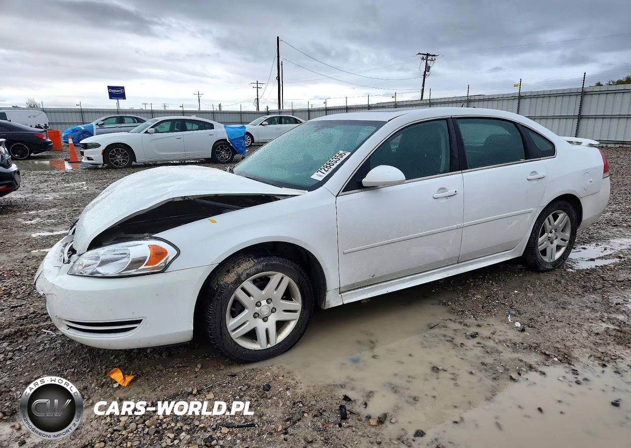 2012 Chevrolet Impala Lt VIN:2G1WG5E38C1245040 - 1