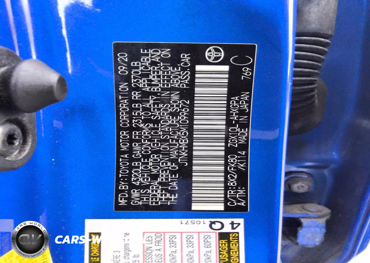 2021 Toyota C-Hr Xle VIN:JTNKHMBX5M1099672 - 12