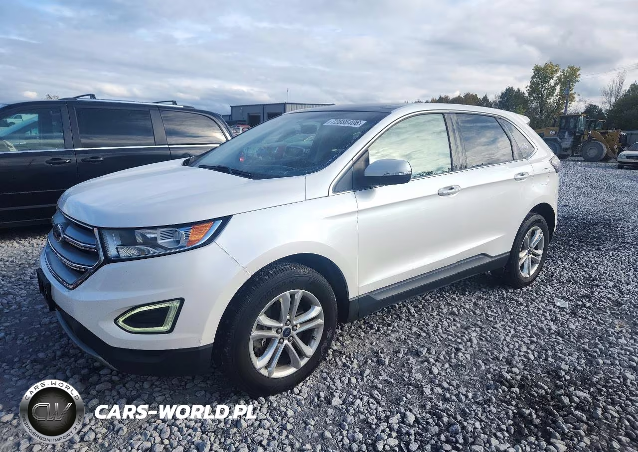 2015 Ford Edge Sel VIN:2FMTK4J94FBB07633 - 1