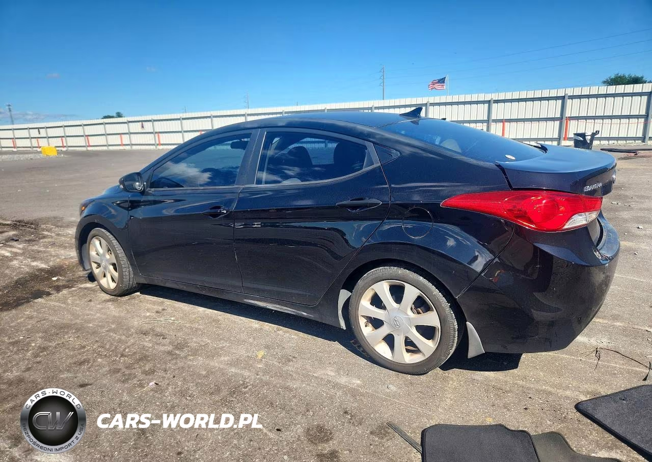 2012 Hyundai Elantra Limited VIN:5NPDH4AE9CH151535 - 2