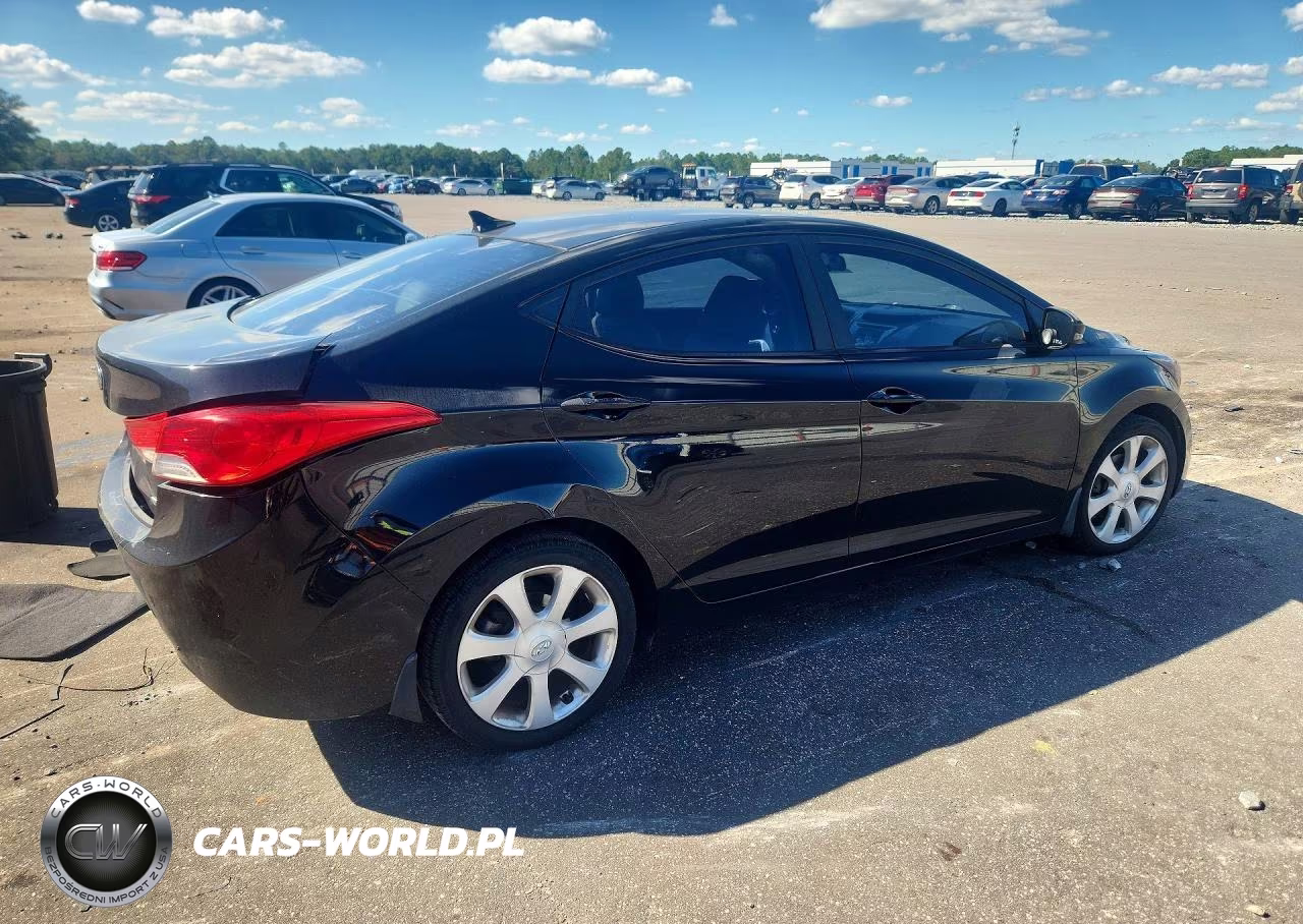 2012 Hyundai Elantra Limited VIN:5NPDH4AE9CH151535 - 3
