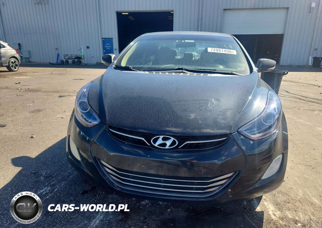 2012 Hyundai Elantra Limited VIN:5NPDH4AE9CH151535 - 5