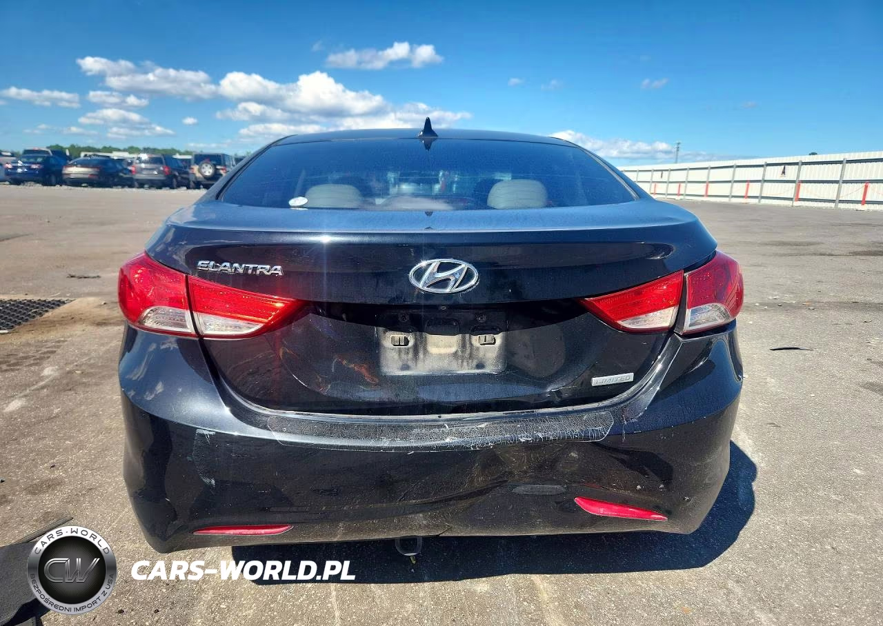 2012 Hyundai Elantra Limited VIN:5NPDH4AE9CH151535 - 6