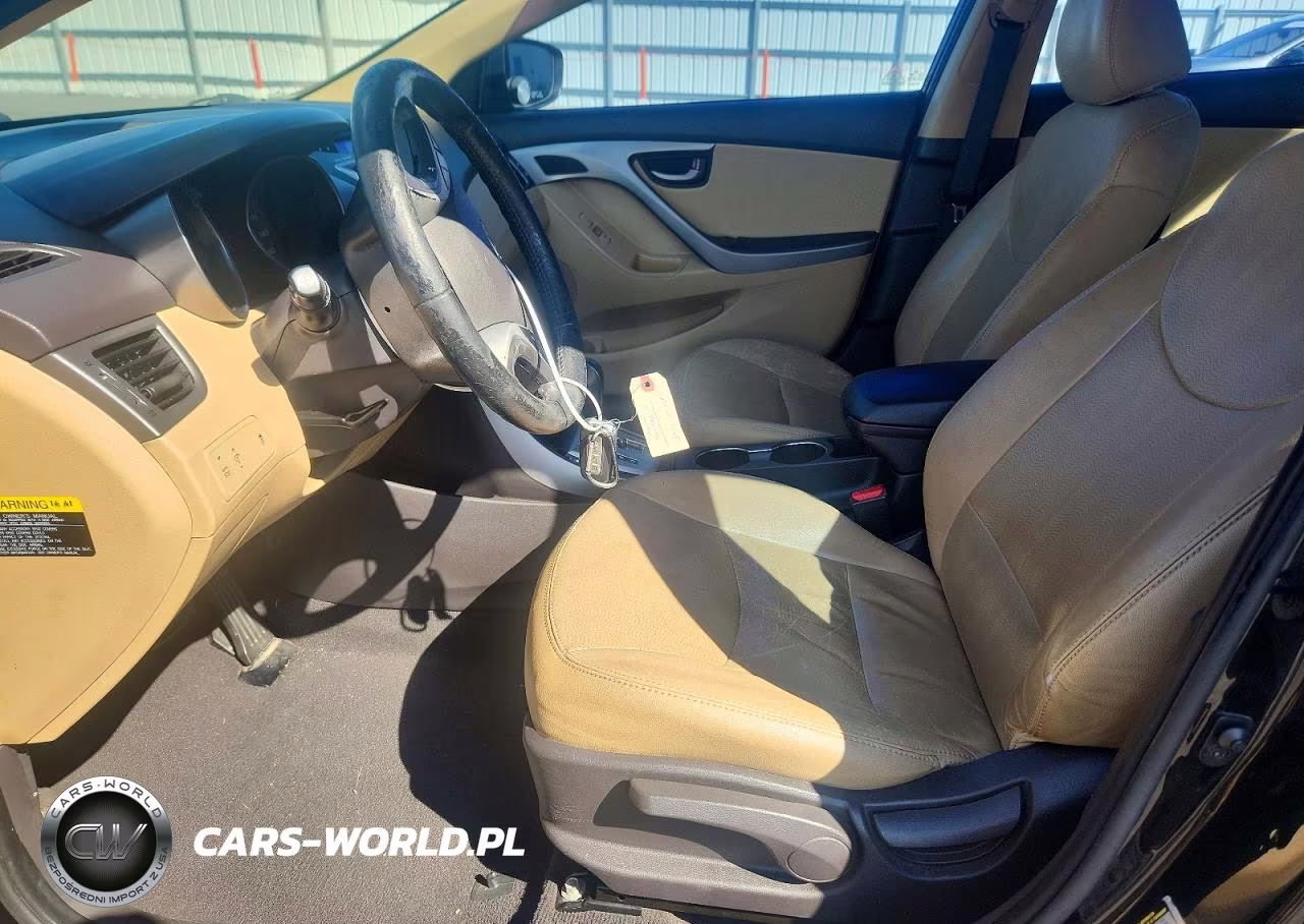2012 Hyundai Elantra Limited VIN:5NPDH4AE9CH151535 - 7
