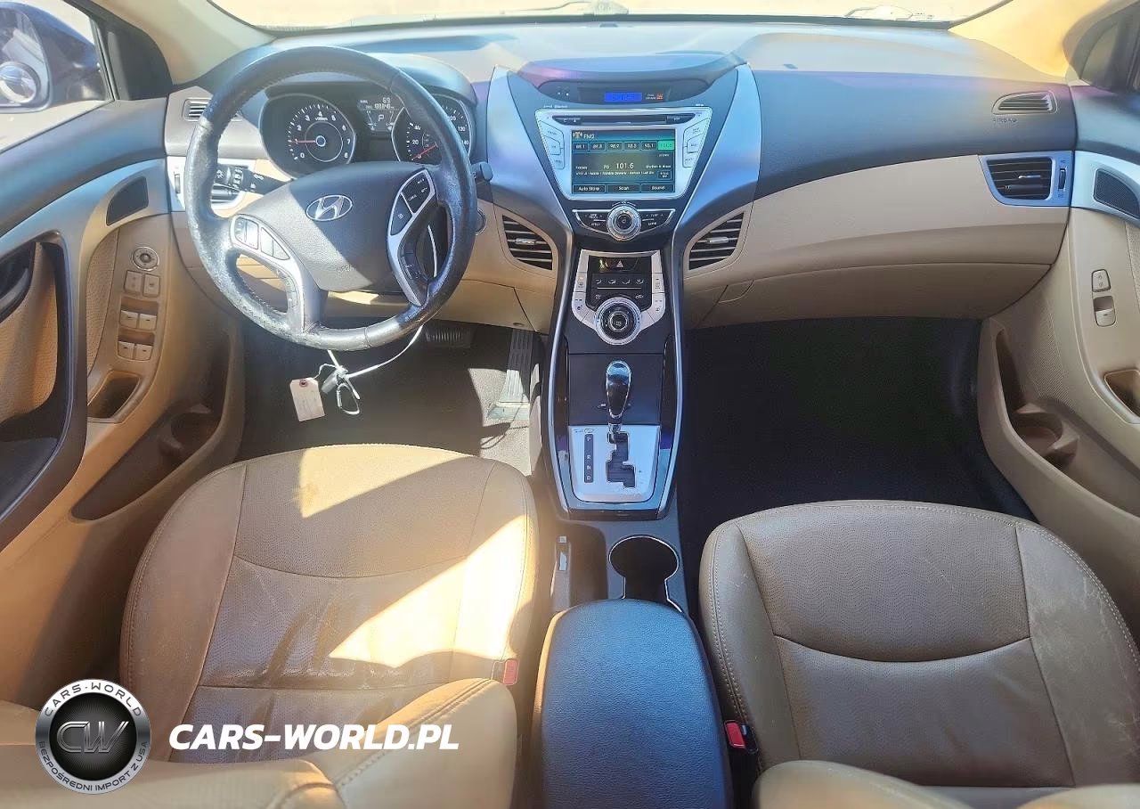 2012 Hyundai Elantra Limited VIN:5NPDH4AE9CH151535 - 8