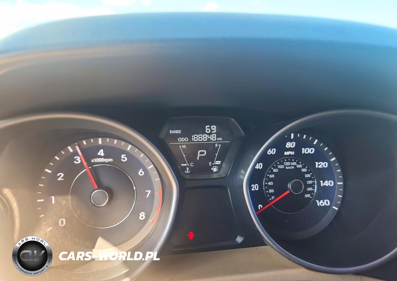 2012 Hyundai Elantra Limited VIN:5NPDH4AE9CH151535 - 9