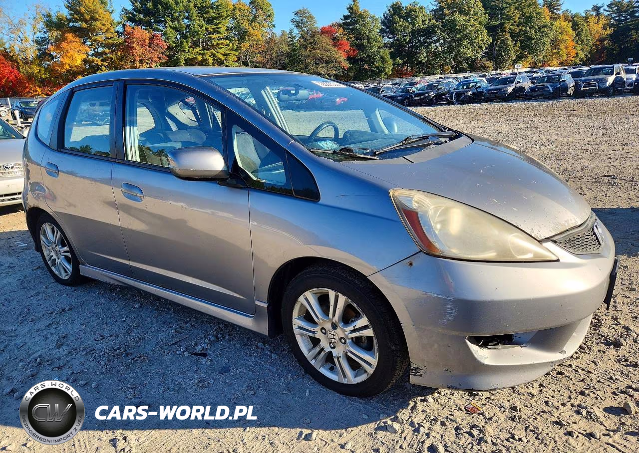 2010 Honda Fit Sport VIN:JHMGE8H46AS007304 - 4