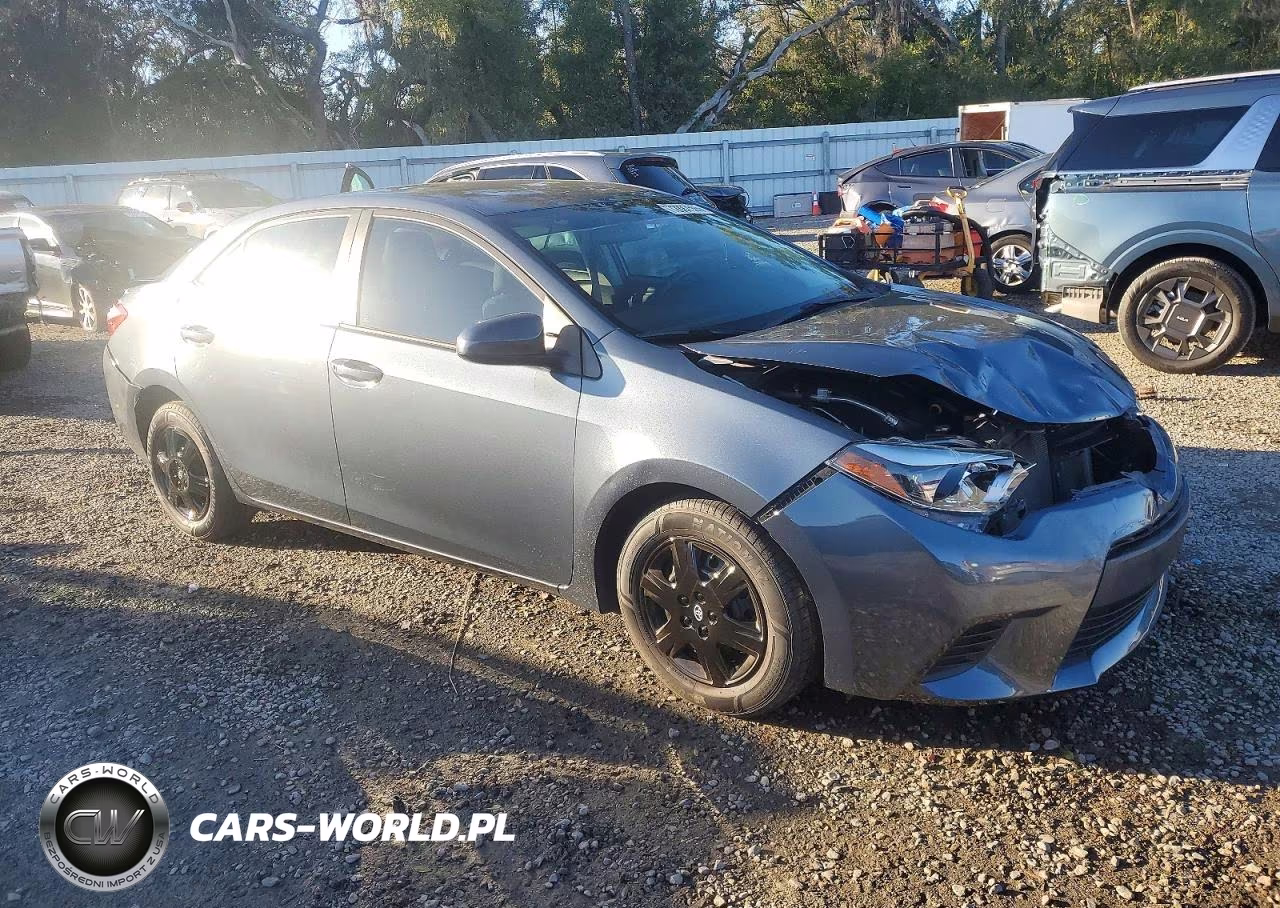 2015 Toyota Corolla L VIN:2T1BURHE0FC270412 - 4