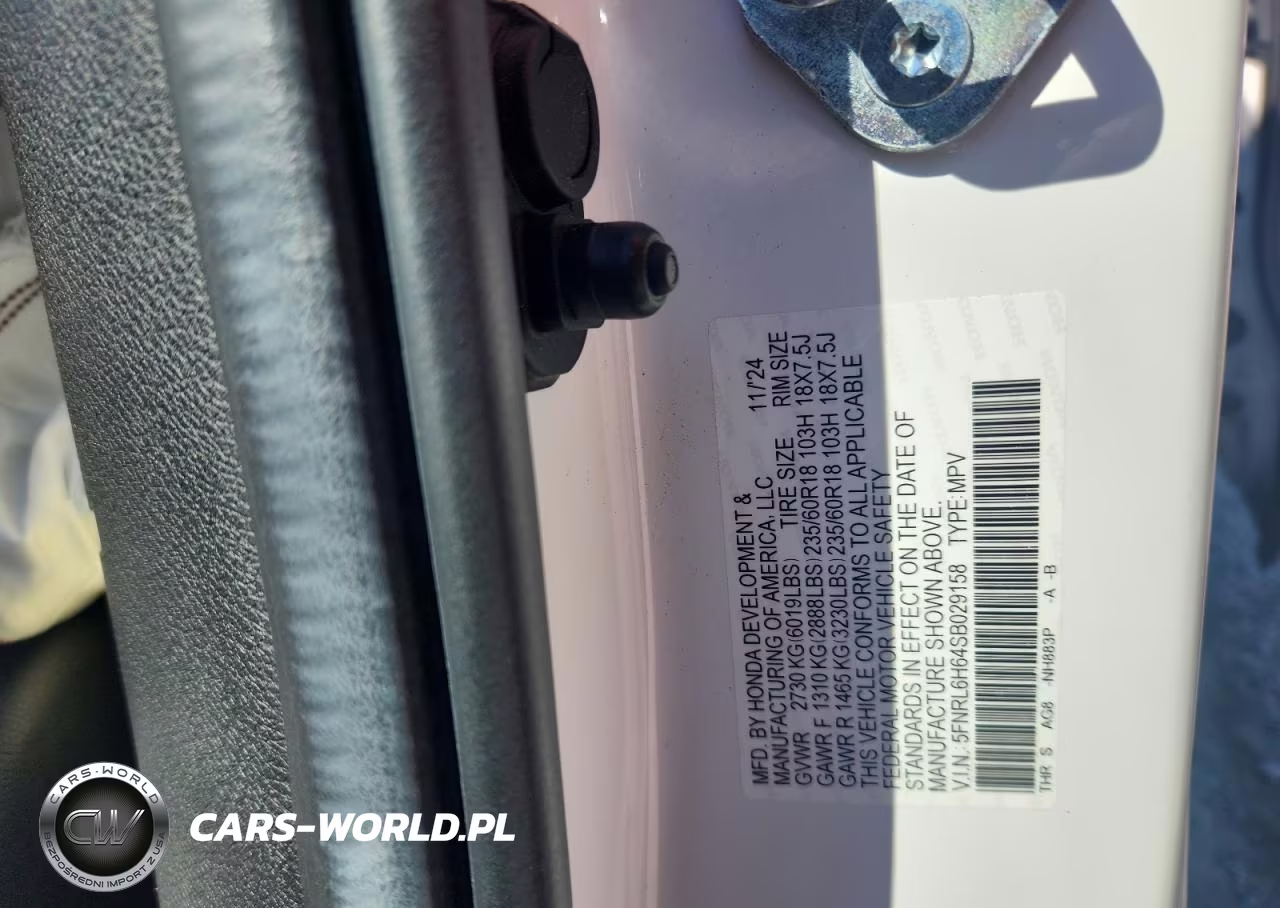 2025 Honda Odyssey Exl VIN:5FNRL6H64SB029158 - 13