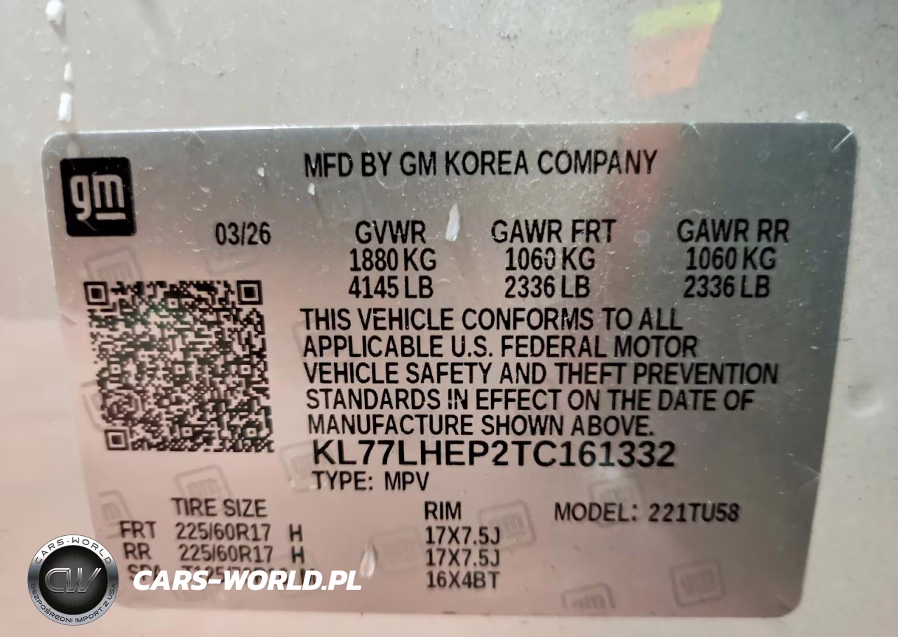 2026 Chevrolet Trax 1Lt VIN:KL77LHEP2TC161332 - 13