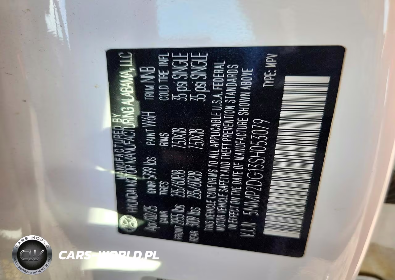 2025 Hyundai Santa Fe Hybrid Sel VIN:5NMP2DG13SH053079 - 13