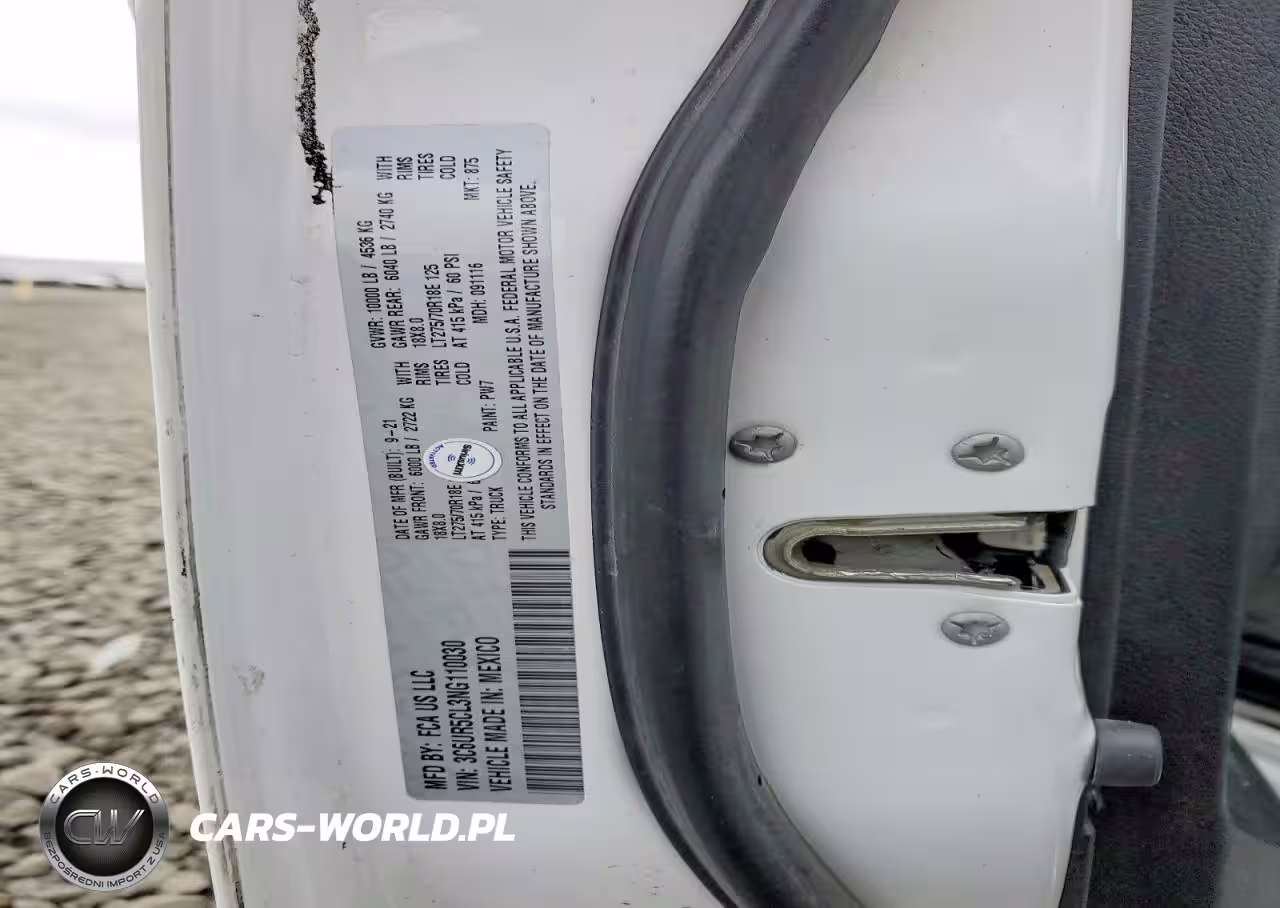 2022 Ram 2500 Tradesman VIN:3C6UR5CL3NG110030 - 13