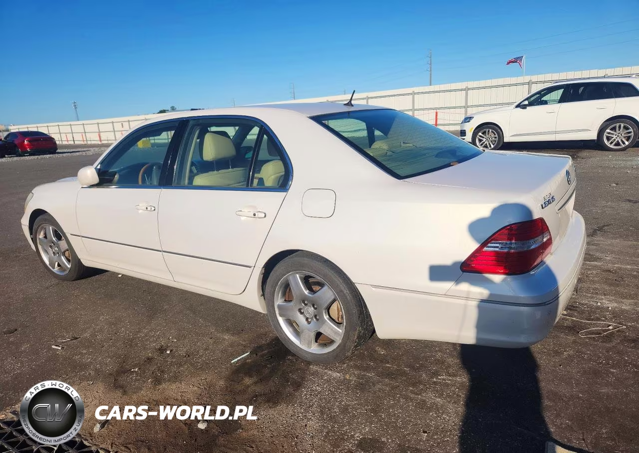 2005 Lexus Ls 430 VIN:JTHBN36F855007035 - 2