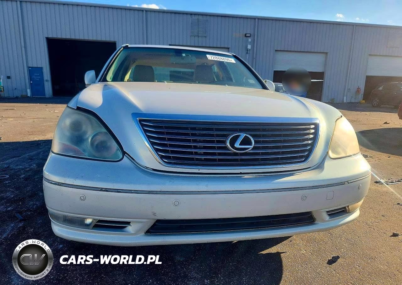 2005 Lexus Ls 430 VIN:JTHBN36F855007035 - 5