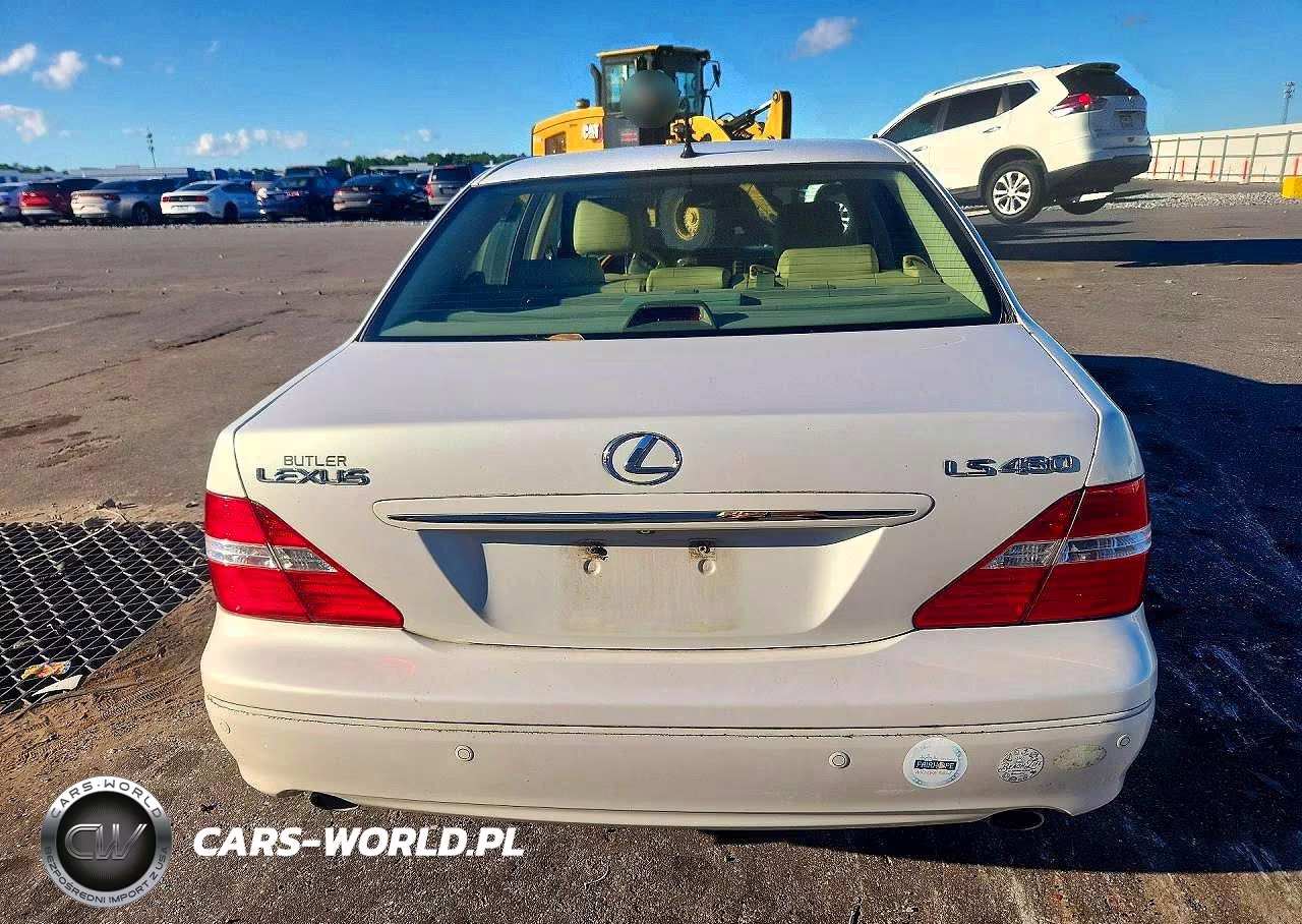 2005 Lexus Ls 430 VIN:JTHBN36F855007035 - 6