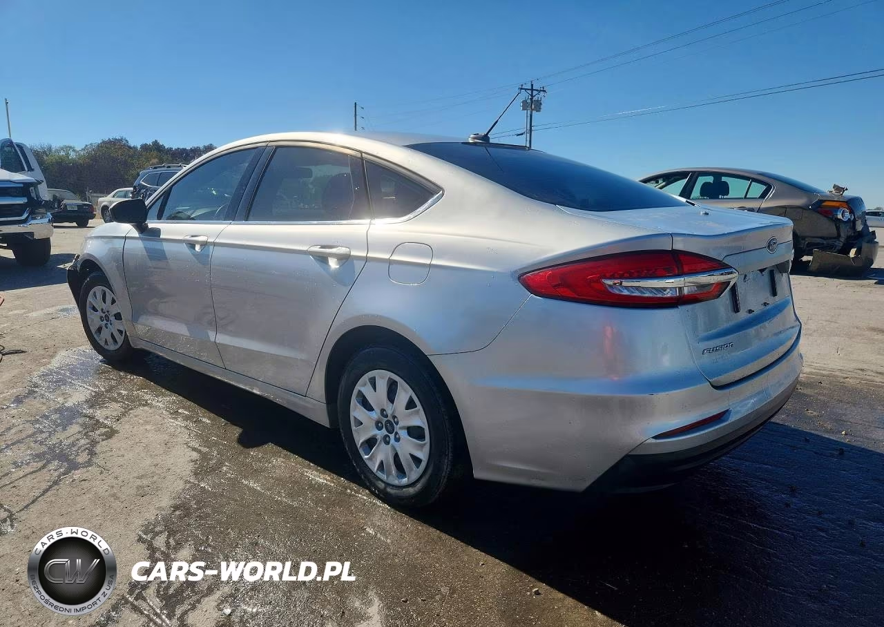 2019 FORD FUSION S S VIN:3FA6P0G73KR271667 - 2