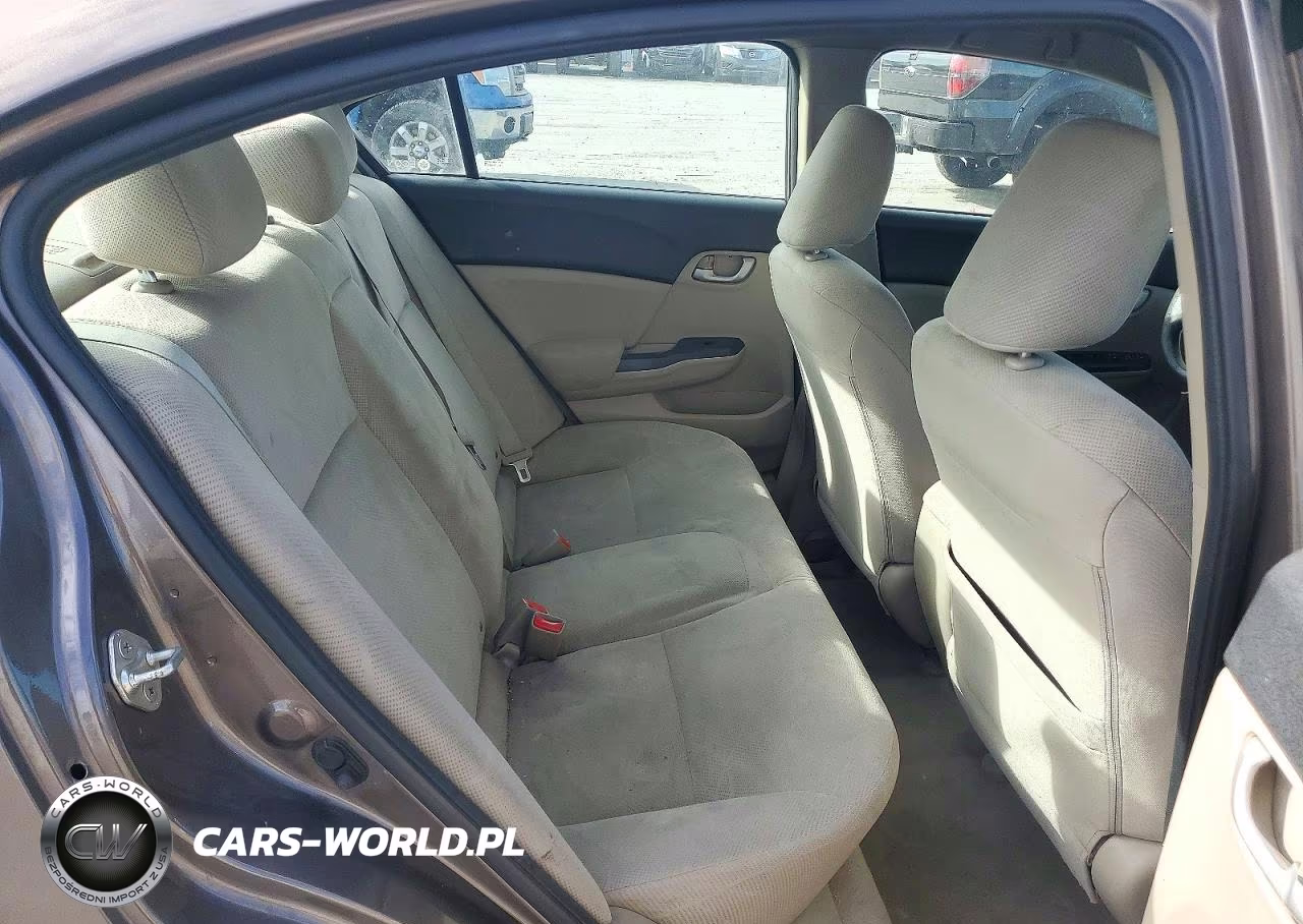 2012 Honda Civic Lx VIN:2HGFB2F54CH588666 - 10