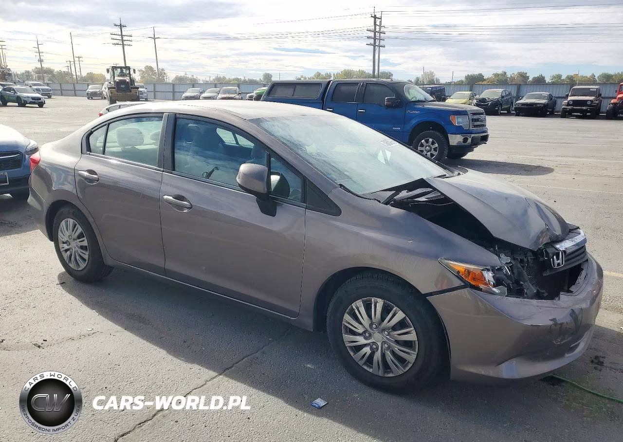 2012 Honda Civic Lx VIN:2HGFB2F54CH588666 - 4