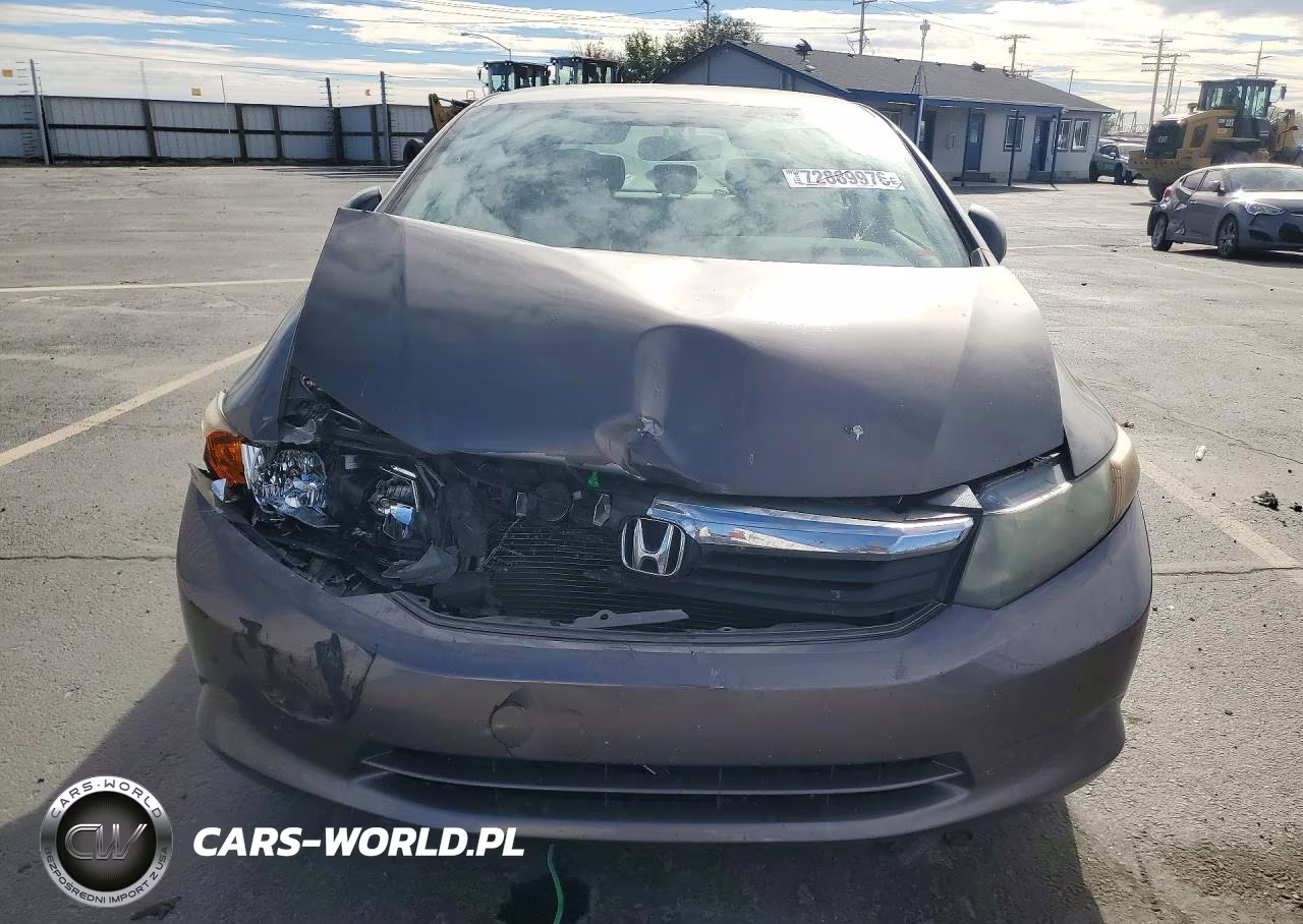 2012 Honda Civic Lx VIN:2HGFB2F54CH588666 - 5