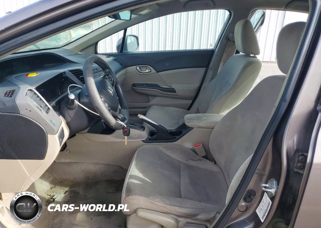 2012 Honda Civic Lx VIN:2HGFB2F54CH588666 - 7