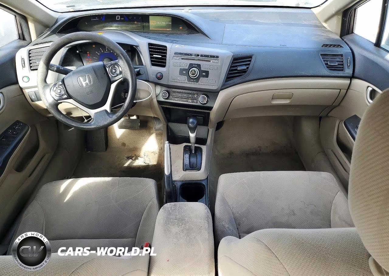 2012 Honda Civic Lx VIN:2HGFB2F54CH588666 - 8