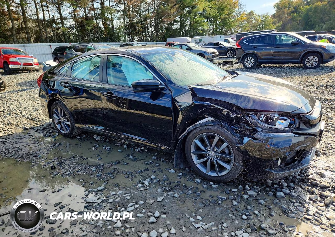 2019 Honda Civic Ex VIN:19XFC1F38KE215158 - 4