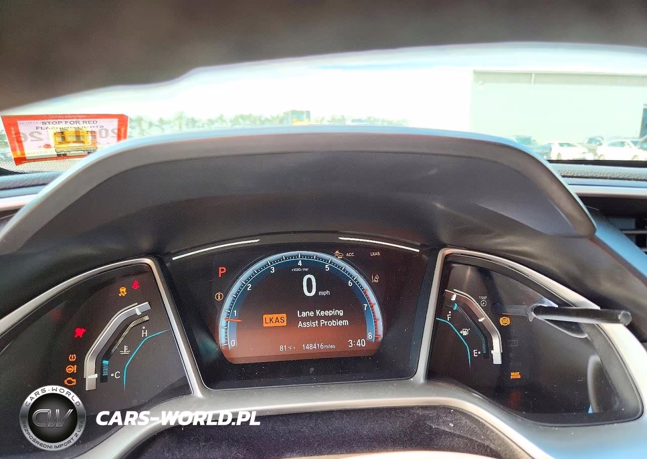 2019 Honda Civic Ex VIN:19XFC1F38KE215158 - 9