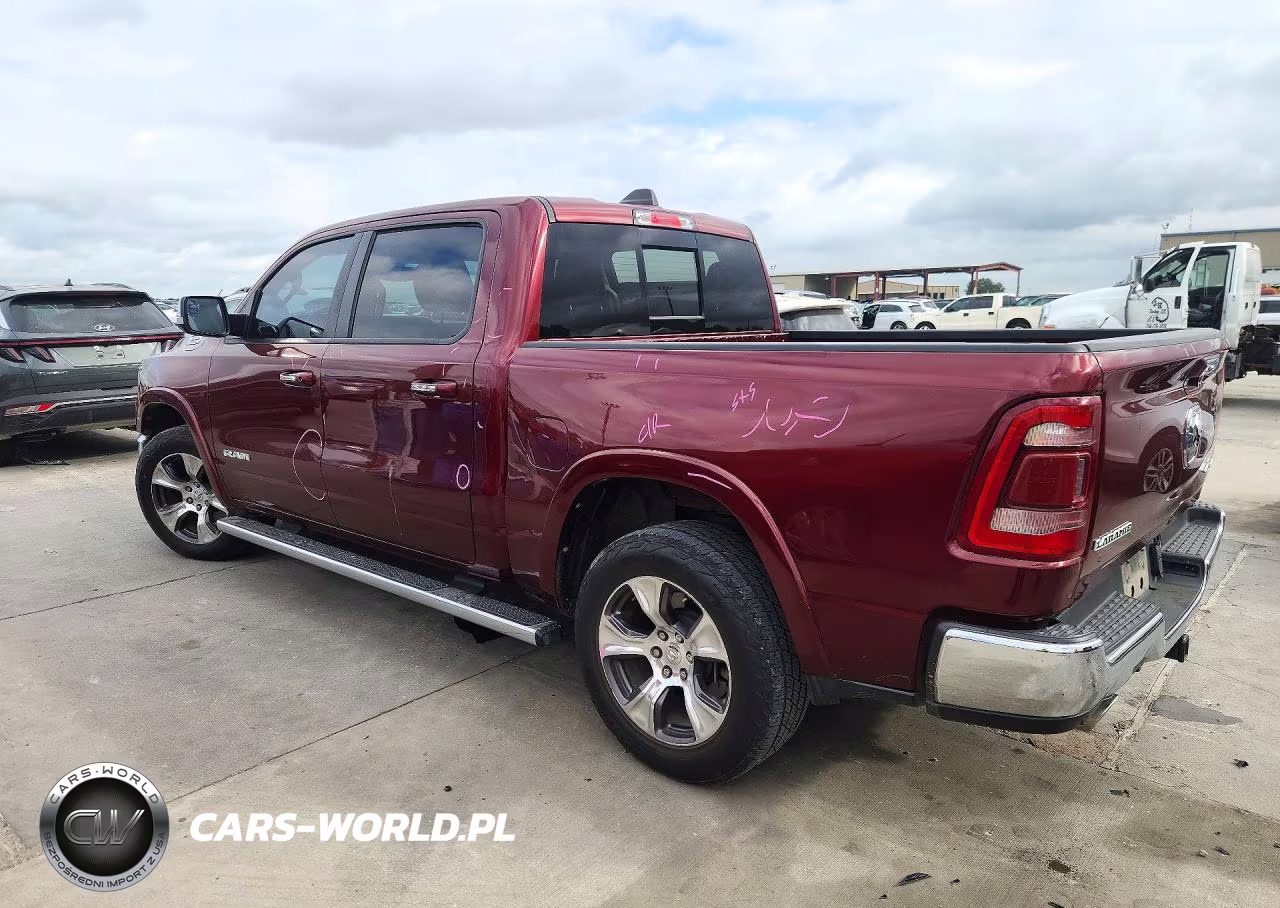 2019 Ram 1500 Laramie VIN:1C6SRFJT9KN546335 - 2
